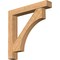Ekena Millwork Westlake Block Smooth Bracket w/ Offset Brace, Western Red Cedar, 7 1/2"W x 48"D x 48"H BKT0806X48X48WTL05SWR - alternate 1